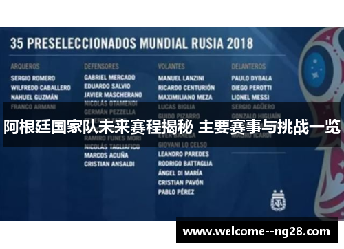 阿根廷国家队未来赛程揭秘 主要赛事与挑战一览